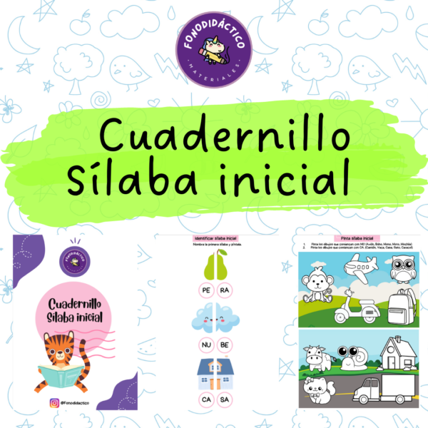 Cuadernillo silaba inicial