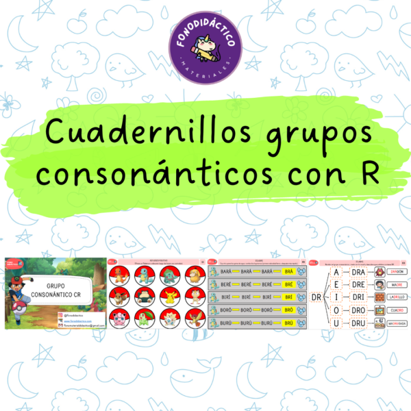 Grupos consonánticos con R