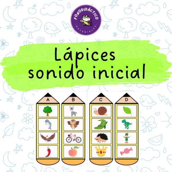 Lápices sonido-inicial