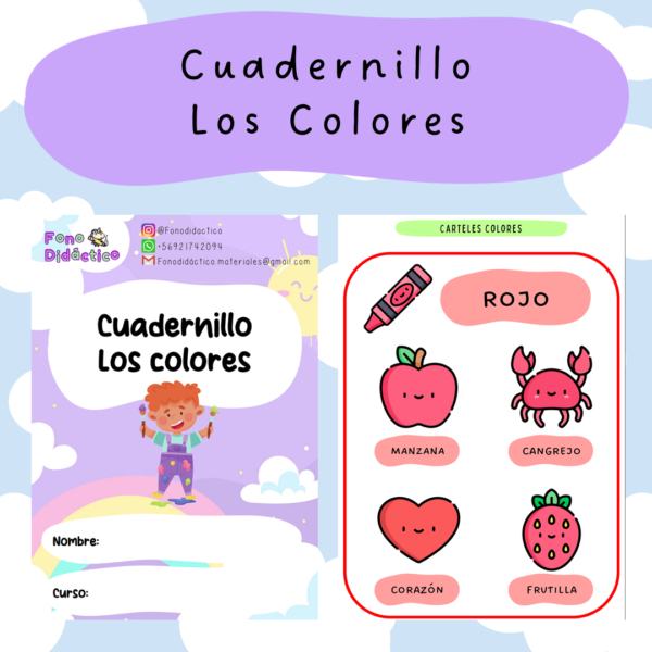 CUADERNILLO LOS COLORES