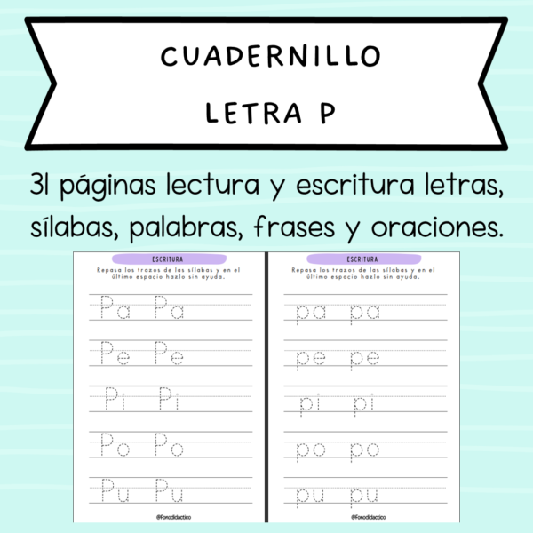 PACK CUADERNILLOS LECTOESCRITURA