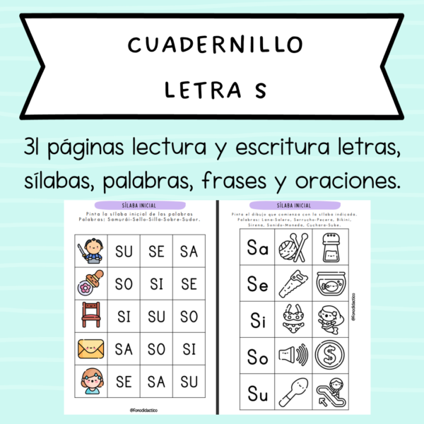 PACK CUADERNILLOS LECTOESCRITURA