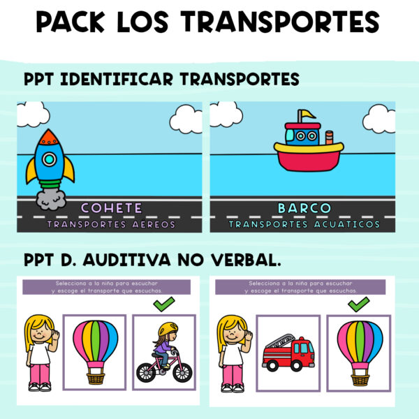 PACK LOS TRANSPORTES