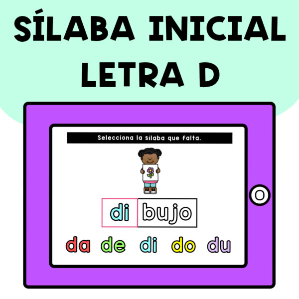 SÍLABA INICIAL LETRA D