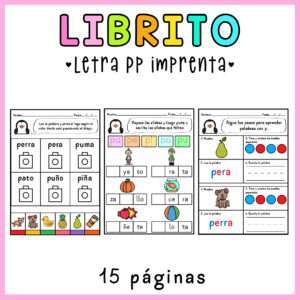 LIBRITO LETRA P IMPRENTA