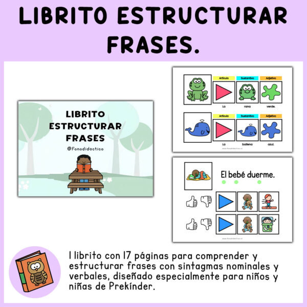 LIBRITO ESTRUCTURAR FRASES