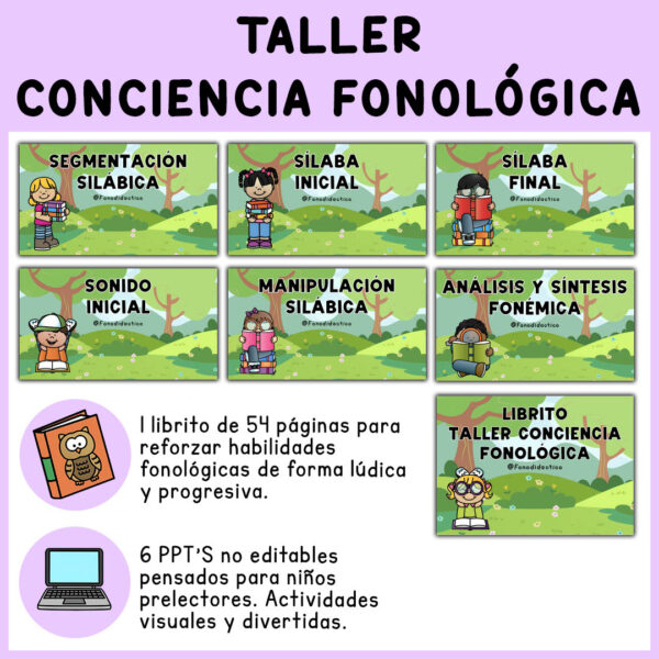 Taller conciencia fonológica
