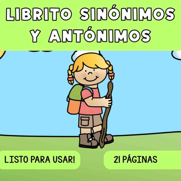 Librito sinónimos y antónimos