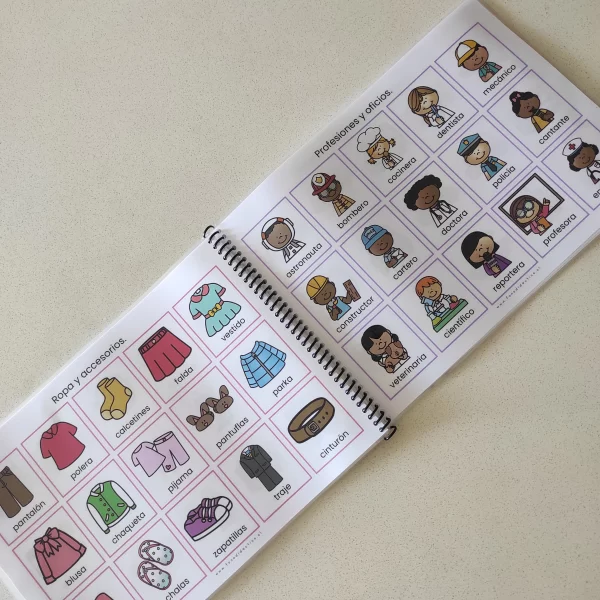 Librito Vocabulario Ilustrado