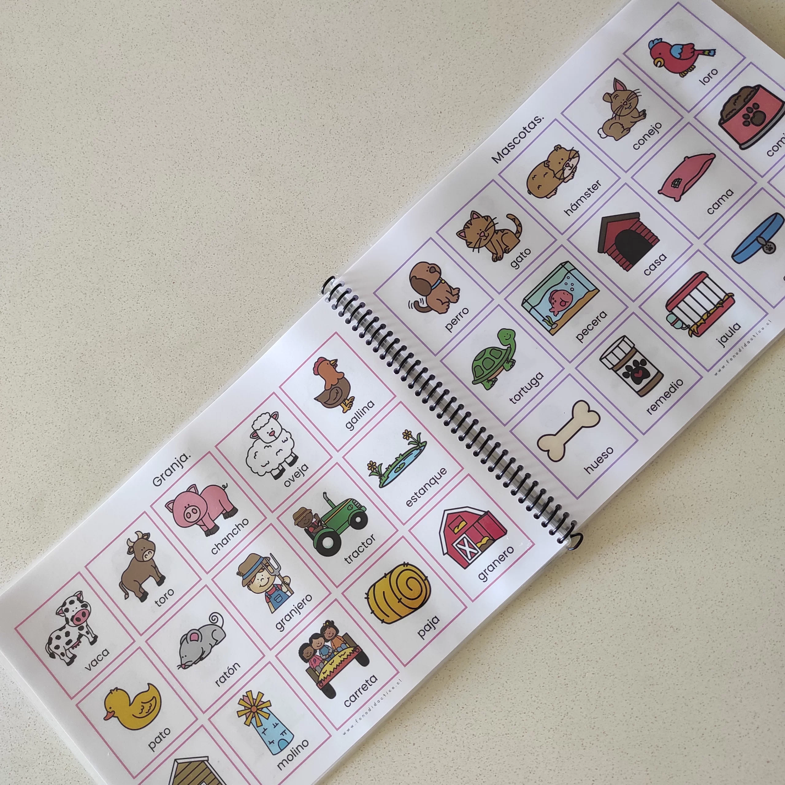 Librito Vocabulario Ilustrado - Imagen 4