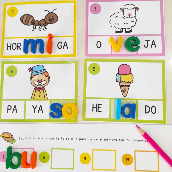 Kit la sílaba escondida