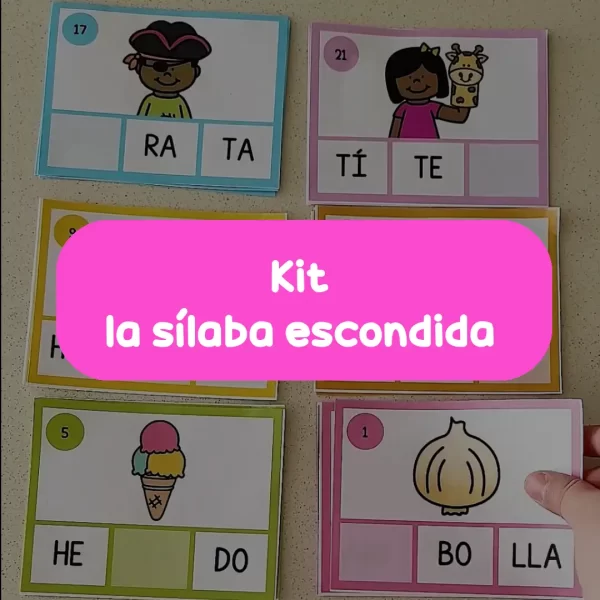 Kit la sílaba escondida