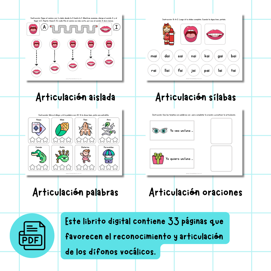 Librito Dífonos Vocálicos - Imagen 3