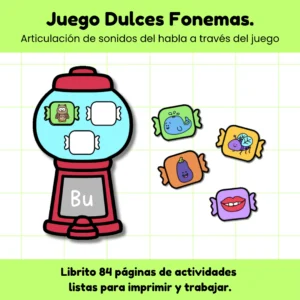 Juego Dulces Fonemas