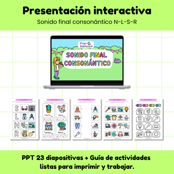 PPT Sonido Final Consonántico