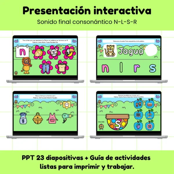 PPT Sonido Final Consonántico