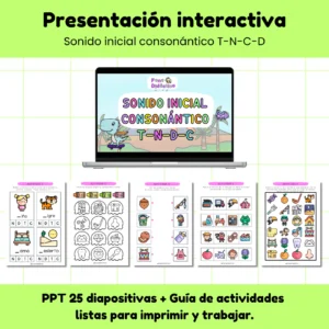 PPT Sonido Inicial Consonántico T-N-C-D