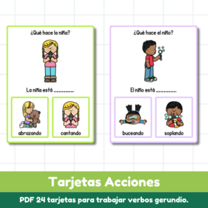 Tarjetas Acciones