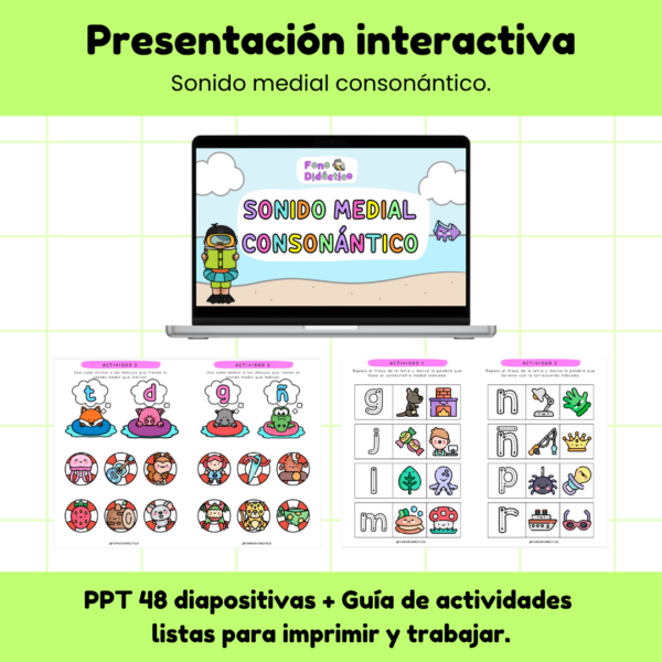 PPT Sonido Medial Consonántico