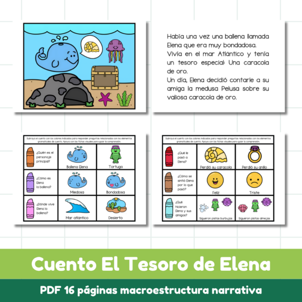 Cuento El Tesoro de Elena