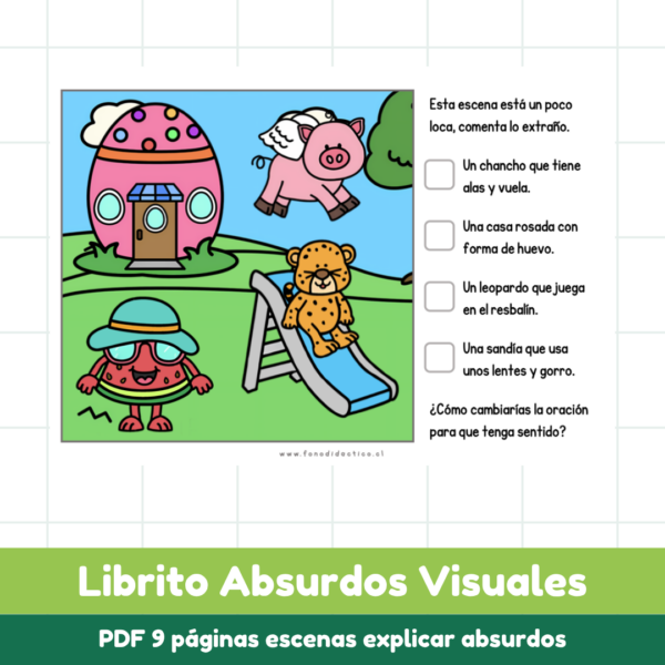 Librito Absurdos Visuales