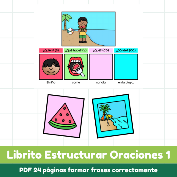 Librito Estructurar Oraciones 1