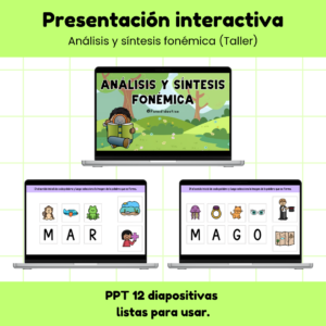 PPT Análisis y Síntesis Fonémica (Taller)