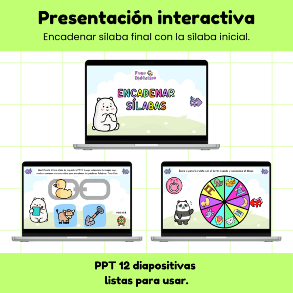 PPT Encadenar Sílabas