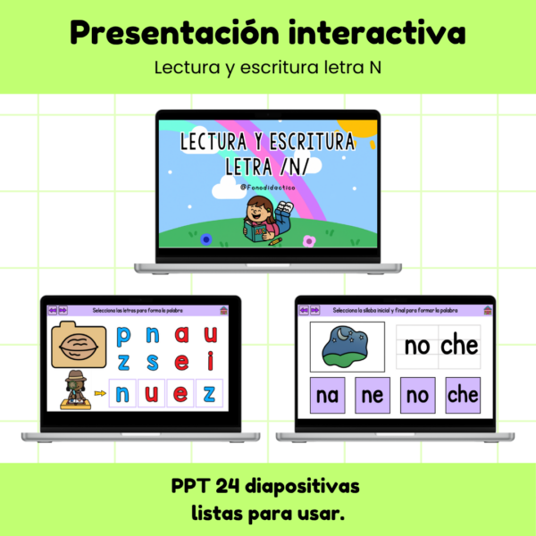 PPT Letra N