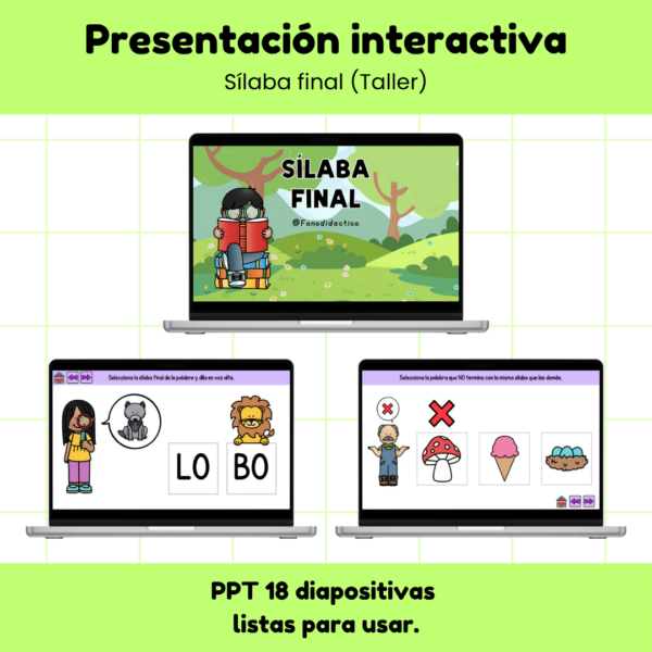 PPT Sílaba Final (Taller)