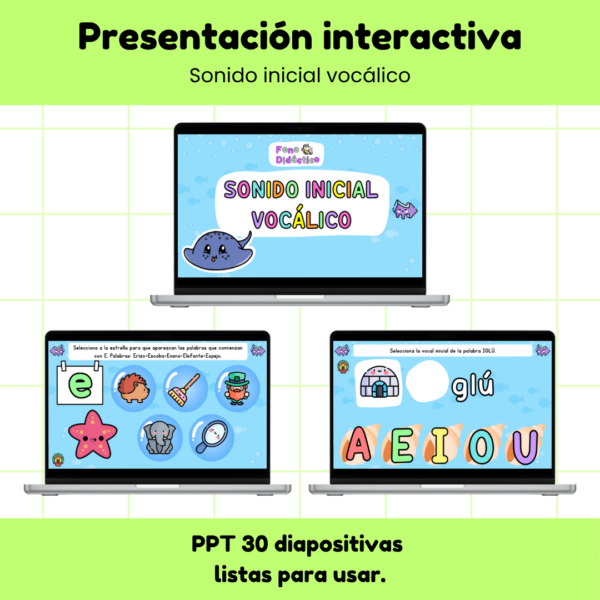 PPT Sonido Inicial Vocálico