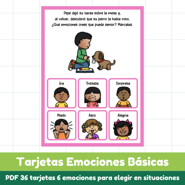 Tarjetas Emociones Básicas
