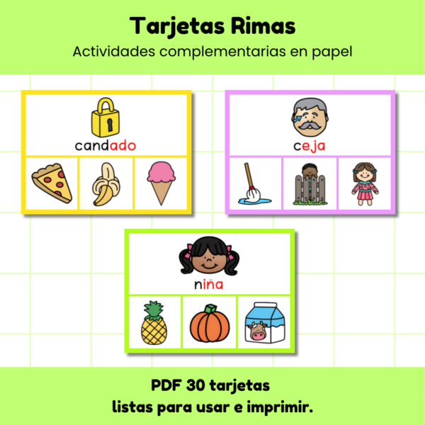 Tarjetas Rimas