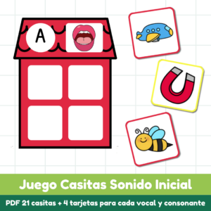 Juego Casitas Sonido Inicial