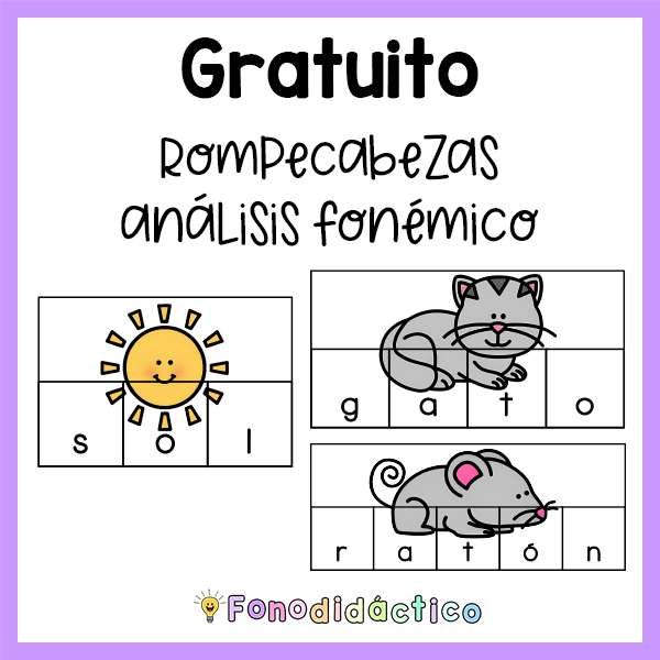 ROMPECABEZAS ANALISIS FONEMICO